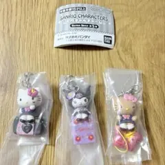 サンリオキャラクターズ 平成ギャルチャーム 3種 キティ クロミ 日焼けキティ