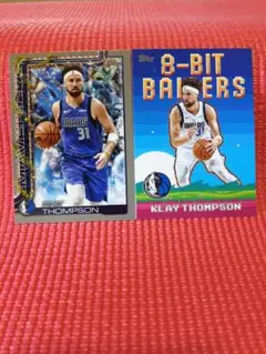 2枚セット Topps Klay Thompson クレイ・トンプソン