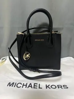 MICHAEL KORS ブラックショルダーバッグ