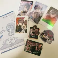 にじさんじ 小柳ロウ まとめ売り トレカ カード チェキ ステッカー 特典