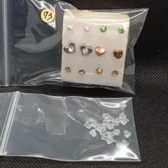 【73】樹脂ピアス セット レディース ガールズ アクセサリー 価格交渉OK