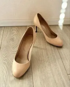 Sergio Rossi ベージュパンプス