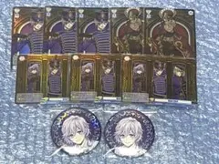 ツイステ エペル プラチナジャケット 缶バッジ グロマス ヴァイスシュヴァルツ