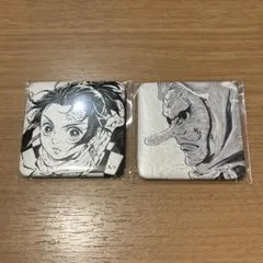 d*9様 鬼滅の刃 お楽しみくじ 缶バッジ 炭治郎鱗滝
