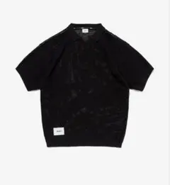 WTAPS 261FZDT-KNM01 ポロニット ブラック 02 - メルカリ