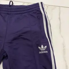 adidas アディダス❣️トラックパンツ❣️ファイヤーバード 紫 S相当