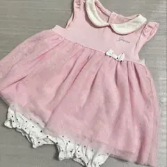 【used】 GUESS フリルワンピース（ドット柄） 80のサムネイル