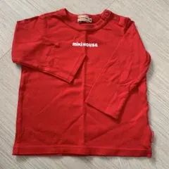 Miki House 赤 長袖Tシャツ