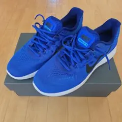 美品 NIKE LUNARGLIDE 8 ブルー ランニング 28.5cm