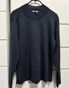 UNIQLO U モックネックニット グレー
