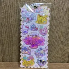 【正規品】キラキラウォーターinシール　サンリオキャラクターズ　匿名配送