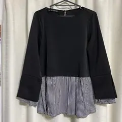 【新品】ZARA BASIC ブラウス／Sサイズ