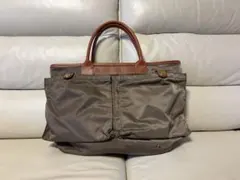 新品 タグ付き】Felisi ブルー×ブラウン トートバッグ - メルカリ