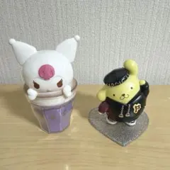サンリオ　クロミ　ポムポムプリン　マスコット　フィギュア