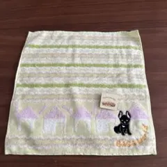 GuGuWorld タオルハンカチ 家と犬のデザイン