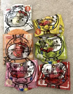 Lipton⭐︎ハローキティー✖️ロディ フィギュアストラップ　６個セット