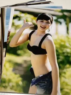 8)s0108) 川口春菜 L判寫真10張組