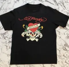 Ed Hardy ヴィンテージ 平成初期 Y2K ラインストーン スカル パンク