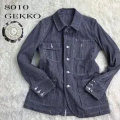 8010GEKKOハチゼロイチゼロゲッコースワロフスキー装飾カバーオール日本製