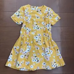 PETIT BATEAU プチバトー 半袖ワンピース 花柄　116cm