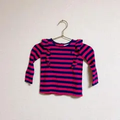 Ralph Lauren ＊ ピンクネイビー ストライプ トップス 24M