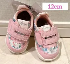 イフミー 花柄ピンクの可愛いスニーカー♡12cm