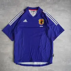 2002 adidas アディダス　サッカー　日本代表　ユニフォーム　Lサイズ