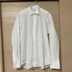 美品✨　結婚式　新郎　ウィングカラー　シャツ　Lサイズ　小物セット