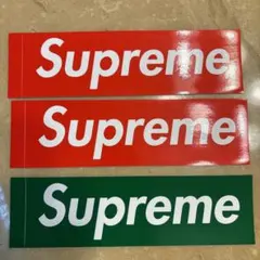 supreme ロゴステッカー 3枚セット 2024fw ノベルティ