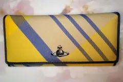 最終値下げ済◇激レアVivienneWestwood長財布◇黄色マルチ