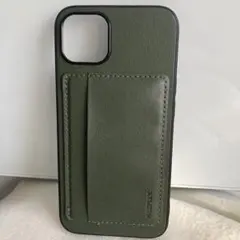 iPhone13レザーケース　スタンド付き