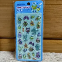 ぷくぷくシール モンスターズインク 正規品