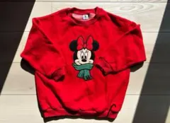 ディズニー ミニー 裏起毛 スウェット トレーナー