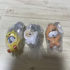 SKZOO　つまんでつなげてますこっと　ウルフチャン　リービット　フォクシニー