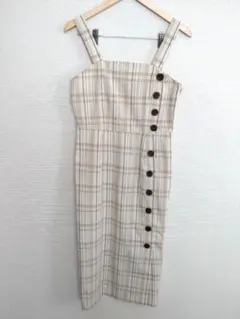 【匿名配送】　ロペピクニック　チェック柄ワンピース