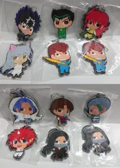 幽☆遊☆白書 幽白 ラバーマスコット キーホルダー