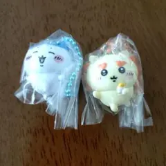 ちいかわ　ボールチェーンつきマスコット　ビスケット　ハチワレ　シーサー