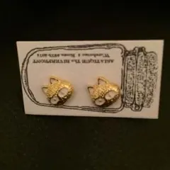 新品 ジジ風ピアス