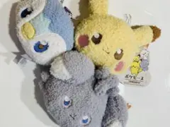 ポケピース　ぬいぐるみポーチ3点セット