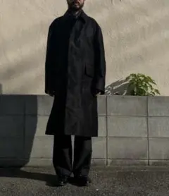 モールスキン ステンカラーコート