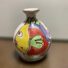 激レア❗️DESIMONE ITALY 陶器 一輪挿し 花瓶 魚柄