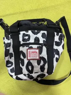 Javaヒョウ柄2wayショルダーバック
