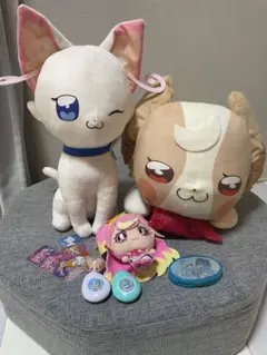 わんだふるぷりきゅあまとめ売り　犬飼こむぎ　猫屋敷ゆき