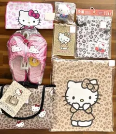 【新品未使用】　キティ　ピンク　まとめ売り　巾着　ヒョウ柄　レオパード　平成