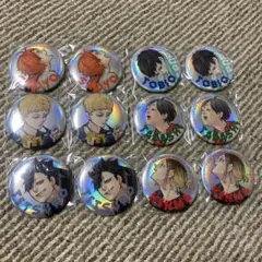 ジャンプGIGA ハイキュー!! 東京遠征2013夏 メタリック缶バッジ2セット
