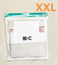 ユニクロC極暖ヒートテックカシミヤブレンドクルーネックT XXL