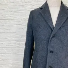 THE SUIT COMPANY スーツカンパニー　グレーチェスターコート　M