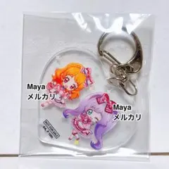 アイカツ　プリパラ　韓国限定　購入特典　アクキー　あかり&らぁら