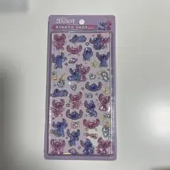 スティッチ ボンボンドロップ シール　正規品