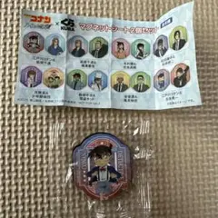 江戸川コナンと萩原千速のマグネットシート